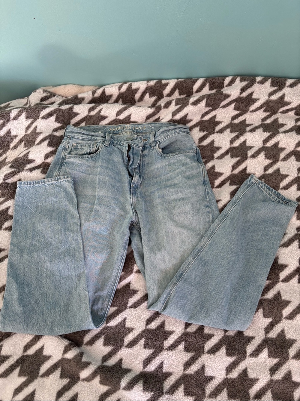 Light Blue Women’s Jeans - Mom Jeans